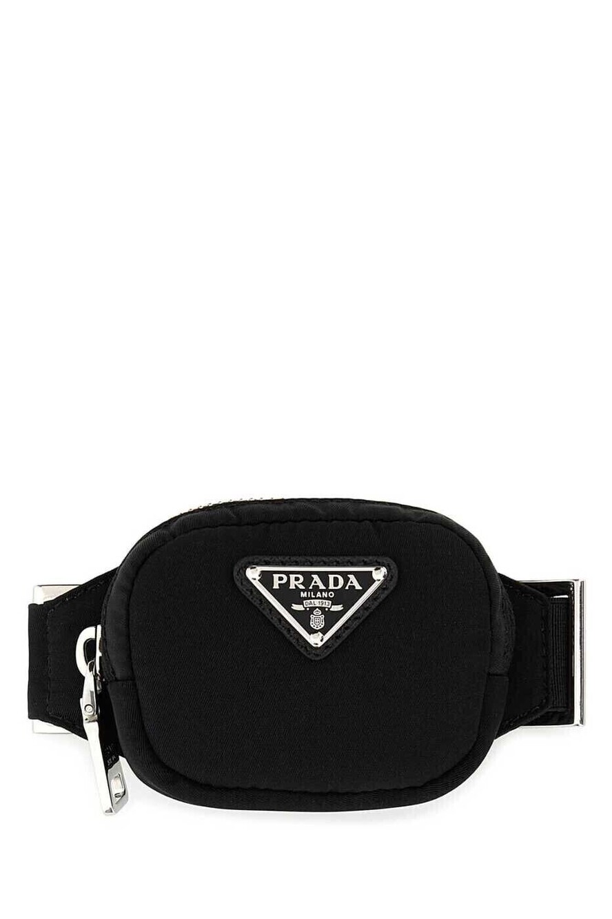 Prada Tessuto Accessories Pouch Black